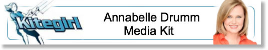 Media Kit for Kitegirl Coach Annabelle Drumm
