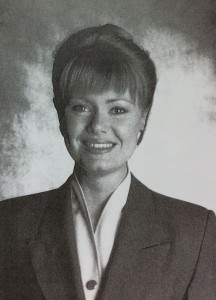 Annabelle McGough as 1990's Air Hostess